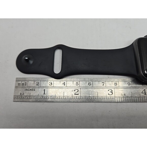 Apple Watch Series 3 42mm GPS Space Gray Aluminum Black Sport Band A1859 MTF32LL - Picture 12 of 15